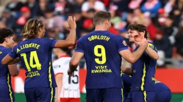 ثلاثية أتلتيكو مدريد.. فوز كبير في معقل جيرونا بالدوري الإسباني